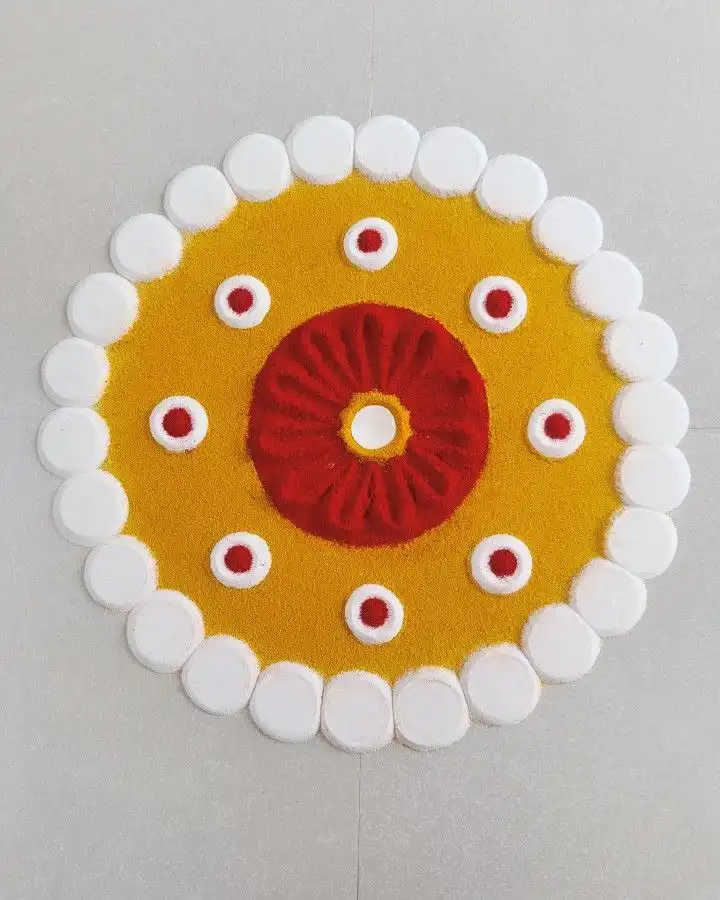 simple diwali rangoli simple diwali rangoli